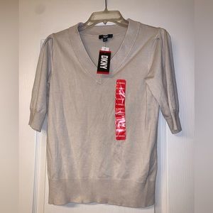 DKNY Puff Sleeve Sweater